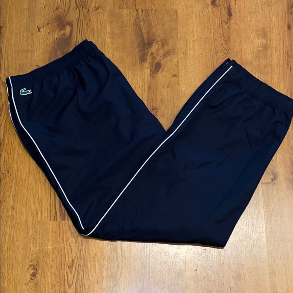 Lacoste Sport Lined Track Pants size 9 XXXXL Navy